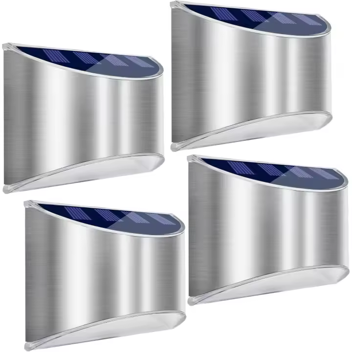 Lámparas Solares para Exterior LED Solares de pared de Maple inoxidable, iluminación exterior, lámpara de pared - 1