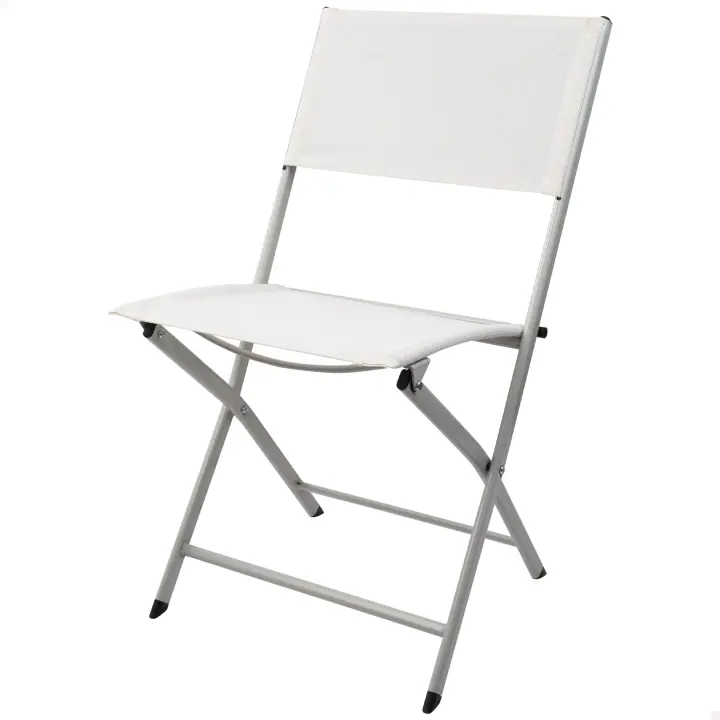 Silla plegable jardín tejido reforzado Aktive,  Silla plegable de jardín Aktive, medidas 46x55x81cm, peso máx. 110kg., de tejido resistente  textileno 2x1, Silla de jardín, Silla plegable exterior - 1