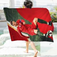 Toalla De Playa CR7 Cristiano Ronaldo Microfibra Absorbente Secado Rápido Suave Para Yoga Natación Senderismo Toalla De Baño - details 14