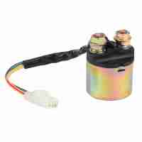 Relé De Arranque Eléctrico Para Motocicleta Con Cable De 17cm Piezas De Repuesto Para Honda TRX300/TRX350/TRX90/1988-2000 Metal + Plástico 6V - details 1