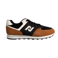 Everlyx - Zapatillas Hombre - Sneakers de Moda - Lona Marrón y Negro - Estilo Urbano Elegante - EV961_5 - details 6