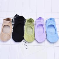 Calcetines De Yoga Para Mujer Algodón Peinado Antideslizantes Para Pilates Fitness Danza Profesional Calcetines Deportivos - details 2