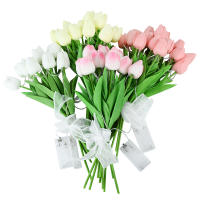 10/15pcs Luminosas Tulipanes LED Simulación Alta Calidad Flores Falsas Para Decoración De Hogar Y Fiestas Boda Decoración De Flores Artificiales - details 10