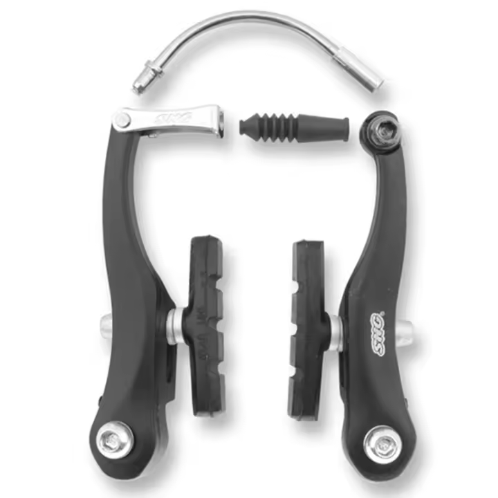 Jgo. frenos V-Brake ALU. Negro Alhonga - 1