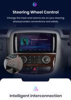 Junsun Radio Coche para Mercedes Benz R-Class W251 R300 R280 R320 2005 2006 2007 2008 2009 2010 2011 2012 2013 2014 2015 2016 2017 Inalámbrico CarPlay Android Auto AI Voice 2 din Pantalla Coche Android Auto Multimedia Navegación GPS Auto radio - details 13