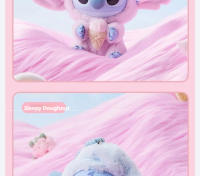 Muñeco De Peluche Miniso Stitch Serie Comer Algo Antes De Dormir Caja Sorpresa De Vinilo Muñeca Lindo Decoración Para Bolsa Regalo Coleccionable De Anime Occidental - details 14