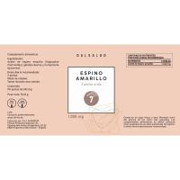 Espino amarillo (110 Cápsulas), Dietinat. Omega 7. Salud femenina. - details 0