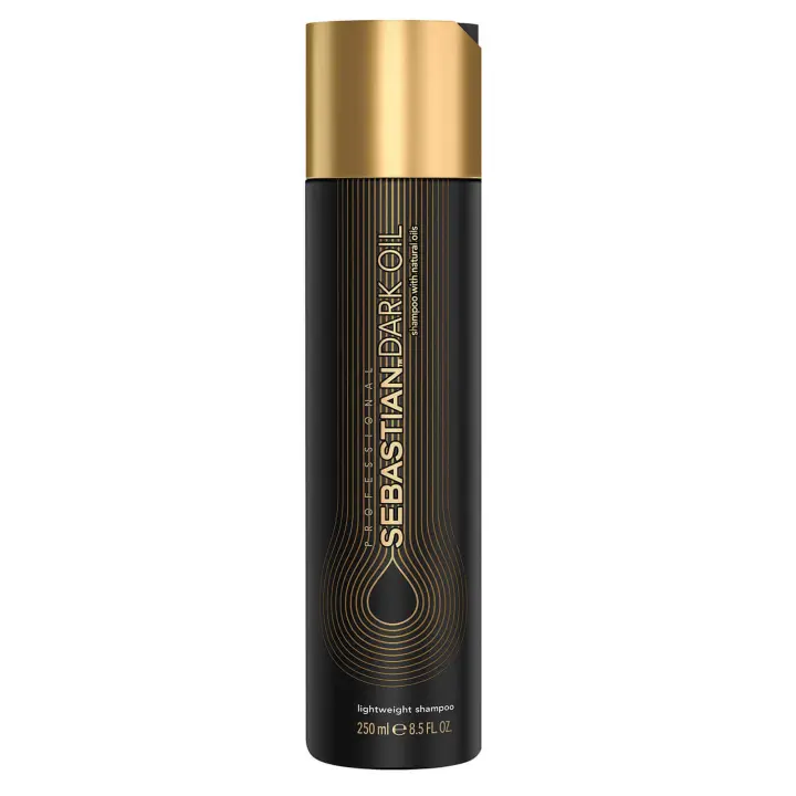 Sebastian Professional Champú Dark Oil - Limpieza Capilar y Brillo Sin Peso - 1