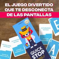 Asmodee - Quick Stop Family Juego de Mesa Dinámico para Familia y Amigos - Creatividad y Rapidez - A partir de 10 Años, Juego De 2 a 7 Jugadores, Versión Entretenimiento Familiar sin Pantallas, Regalo Original Padres y Niños - Juego en Español - details 1