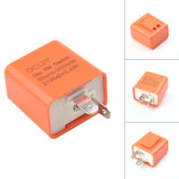 Relé De Flasher LED Ajustable 12V Para Motocicleta 1/2pcs Indicador De Señal 2 Pin Material ABS Plástico - details 4