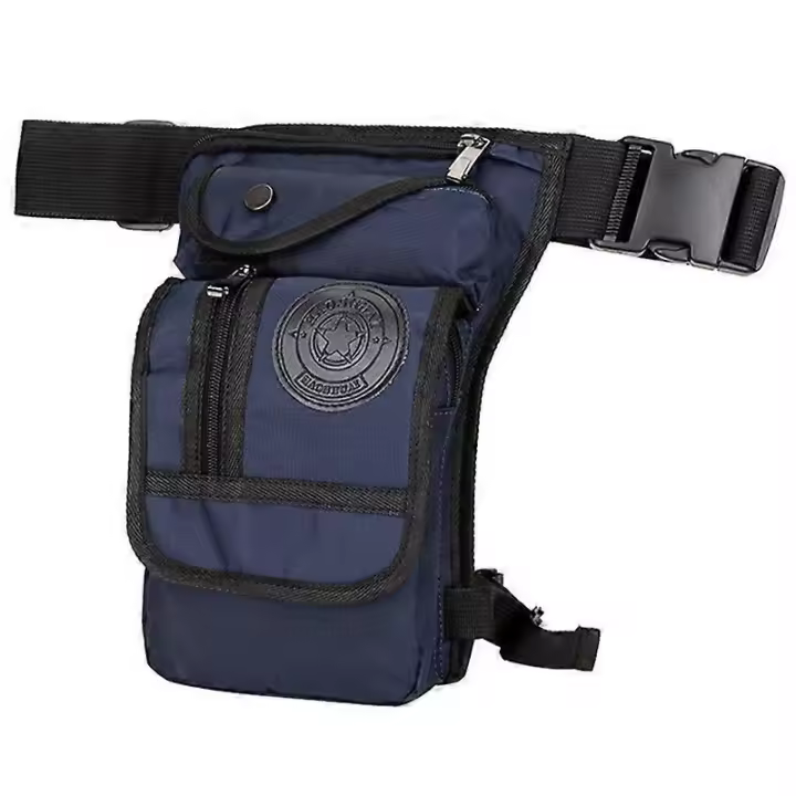 HAOSHUAI 325 Nylon Waterproof Drop Leg Bag Multi-function Men Waist Pack,15x29x8cm - 1