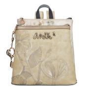 Mochila triple Whispers - Anekke Memories - Tres compartimentos independientes con cierre de cremallera - Bolsillo exterior trasero - Asas regulables - Ref. 40825-233 - Mide 29 x 27 x 11 cm - details 0