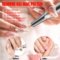 Profesional Recargable Portátil Torno De Uñas Eléctrico Pulidora Manicura Máquina Para Uñas De Acrílico Y Gel 40000 RPM - details 2