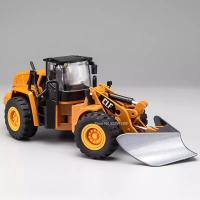 Modelo De Camión Escavador De Nieve 1/50 Escala Juguete De Vehículos De Ingeniería Con Sonido Y Luz Para Niños Regalo De Cumpleaños Metal Amarillo Tamaño Ajustable - details 8