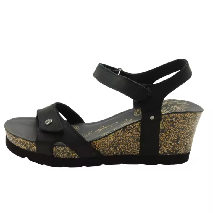 Panama Jack mod. JULIA sandalia para mujer en piel natural, velcro - 1