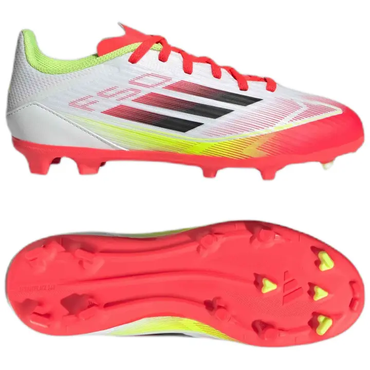 Botas de Futbol Adidas F50 League Fg/Mg para niños unisex en color multicolor - 1