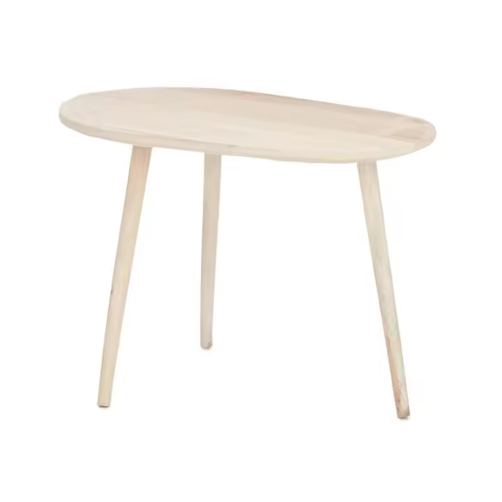 Gift Decor Mesa de Centro Madera 68 X 50 X 48 Cm - Originalidad - 1
