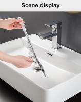 Cepillo De Drenaje Para Baño Y Cocina Limpieza De Tuberías Flexible Eliminador De Obstrucciones De Agujeros Herramienta De Limpieza Eco-amigable - details 4