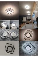 Lámpara De Techo LED De Acrylic Moderna Para Hogar Y Hotel Iluminación Para Sala De Estar Personalizable Regalo Único Instalación Sencilla - details 20