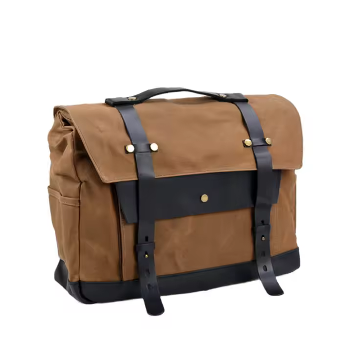 Bolsa De Sillín Vintage Para Motocicleta Impermeable Bolsa Lateral De Motocicleta Moto Knight Bolso De Hombro Para Casco Para Indian Victory Benelli - 1