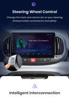 Junsun Android 13 inalámbrico CarPlay Android Auto Radio para Fiat 500L 2012 2013 2014 2015 2016 2017 coche Multimedia navegación GPS autorradio - details 11
