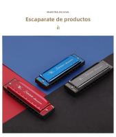 Harmonica Diatónica De 10 Agujeros En Clave De C Con Estuche Para Blues Folk Pop Adecuada Para Estudiantes Y Profesores De Música Principiantes - details 8