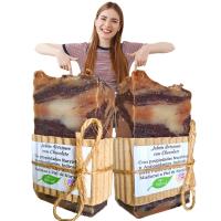 Jabón Artesanal Natural de Chocolate. Pumarshop Cinnia Natura. Piel Madura. Hidratante. Aclara Manchas. Luminosidad. Jabón Artesano - details 3