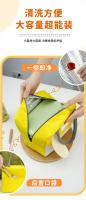 Bolsa de picnic al aire libre para estudiantes, bolsa de hielo fresco espesada con papel de aluminio, bolsa de lonchera portátil, bolsa de almuerzo portátil, bolsa de aislamiento bento - details 3