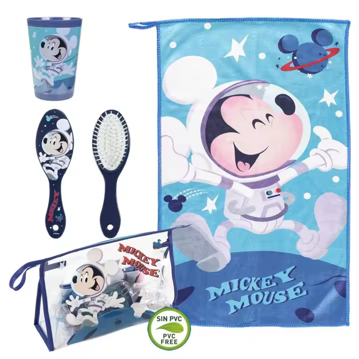 Neceser Aseo Mickey de Viaje Accesorios 23 x 15 x 8 cm, Cerdá - Kiglam - 1