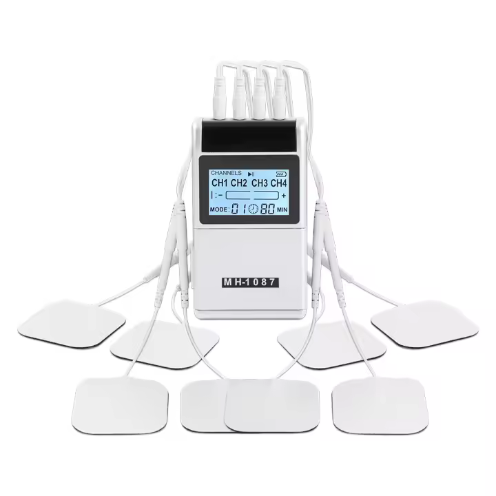 Masajeador Eléctrico Profesional De 15 Modos Con 4 Canales De Estimulación Muscular PMS Para Terapia Físioterapia Electrodo De Masajeador Corporal - 1