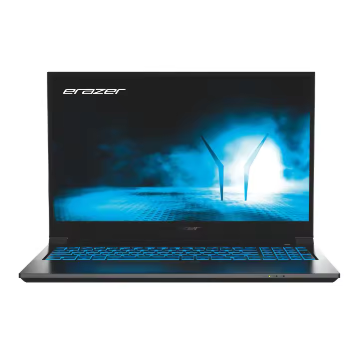 ERAZER Crawler E30e - 15.6" FHD IPS. Intel Core i5-12450H. NVIDIA RTX 2050. 16GB RAM. 512GB SSD. Sin sistema operativo. Wi-Fi 6E. Negro. Teclado QWERTY Español. MD62699. Ordenador Portátil Gaming, Incluye Programa de Fiabilidad, Garantía. - 1