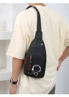 Bolsa De Pecho Para Hombres De Gran Capacidad Unisex Para Deportes Al Aire Libre Y Ocio Estilo Crossbody Monedero De Nylon - details 13