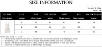 Conjunto De Moda Casual Para Mujer Candyhot Con Top Sin Mangas Y Vestido Bodycon Retro De Cintura Alta Estilo Callejero - details 0