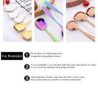 Juego De 3 Piezas De Cuchara De Acero Inoxidable Para Servicio En La Mesa Grande Espadilla De Arroz Mano Larga Gadget De Cocina Para El Hogar - details 11