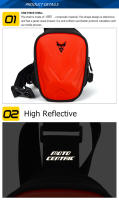 Bolsa De Motocicleta Para Hombres EVA Carcasa Dura Mochila De Cintura Para Teléfono Móvil Bolsa De Pierna Motorizada Impermeable De Alta Capacidad - details 6