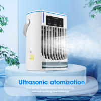 Mini enfriador de aire, humidificador doméstico, ventilador de enfriamiento por pulverización, ventilador de aire acondicionado portátil - details 0