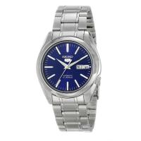 Reloj Automático hombre Seiko 5 SNKL43K1 Dial azul 37mm correa acero - details 5