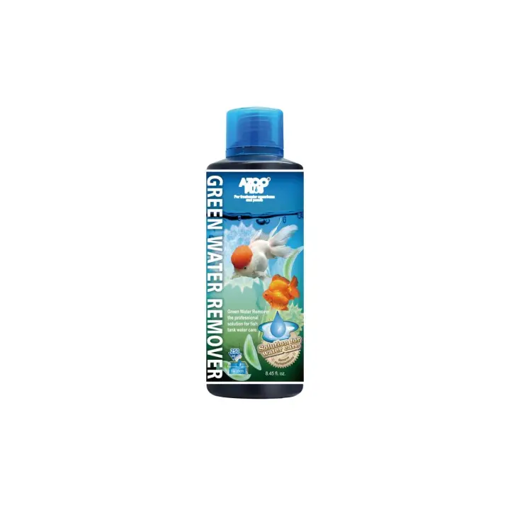 Azoo Green Water Remover 120ml. Eliminador de agua verde. Antialgas verdes unicelulares. - 1