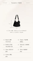 Bolso De Hombro Cruzado Para Mujer Gran Capacidad Con Cuerda Gruesa Bolso De Mano Versátil Para Moda Y Transporte Diario - details 1
