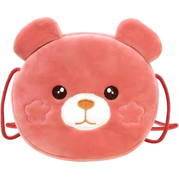 Bolso bandolera para Niña, Bolso de Animales de Dibujos animados, Bolso Bandolera, Bolso pequeño de Felpa - 1