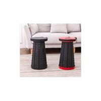 Taburete plegable para acampar Taburete plegable de plástico retráctil Taburete ligero portátil para pesca Barbacoa Al Aire Libre Interior Cocina Carga máxima 150KG - details 2