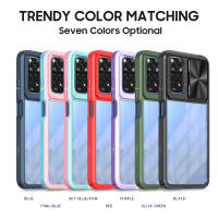 Funda Transparente Antigolpes Para Redmi Note 12 11 10 9 11E 11S 10T 4G 5G pro Max Con Protección De Cámara Slide Metal Compatible Con XIAOMI - details 0