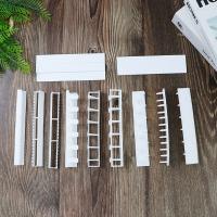 Rack De Joyería Adhesivo Para Pared Blanco Con Gancho Soporte Para Anillos Pendientes Collares Llaves 9 Piezas/Lote - details 9