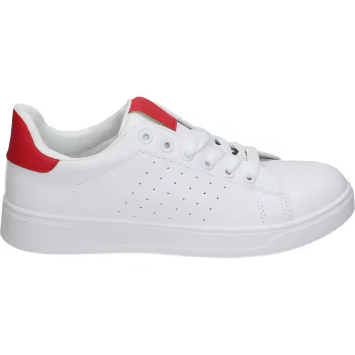 DEPORTIVAS MEIVASHOES MP01-EV-311 MODA JOVEN BLANCO/ROJO - 1