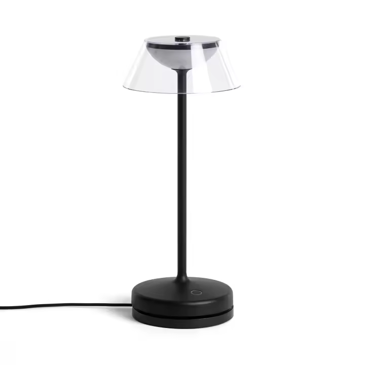 Ledkia Lámpara de Mesa LED 3W Portátil con Batería USB Recargable Dipley Negro - 1