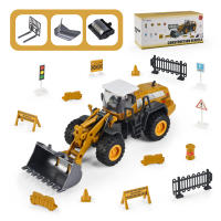 Juego De Bulldozer Inertia Para Niños Modelo De Coche De Aleación Juguetes Educativos Para Desarrollar Habilidades Mano-Ojo Regalos Para Niños - details 8