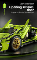 Coche De Carreras Remoto De Alta Tecnología Super Deportivo Con Bloques De Construcción Ciudad Rápido Regalo Para Niños Juguetes Creativos Para Adolescentes Y Adultos - details 5