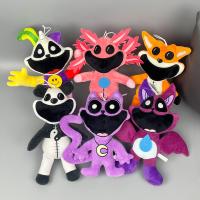 Muñeco De Peluche Sonriente 27-32cm Gato Saltarín Kawaii Relleno De Algodón PP Juguete Decorativo Para Niños Regalo De Navidad - details 0