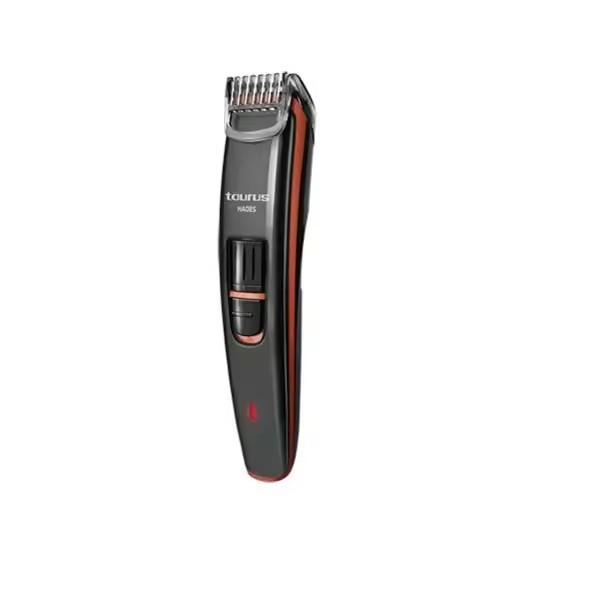 Taurus - Barbero Hades Recargable, Peine Guia 1-8 mm, Cuchillas Acero Inoxidable, Indicador de Carga - 1