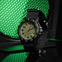 Reloj Luminox TORTUGA MARINA XS.0337  44MM Esfera verde Banda NATO Reloj deportivo de hombre 100M Water resist SWISS MADE - details 4
